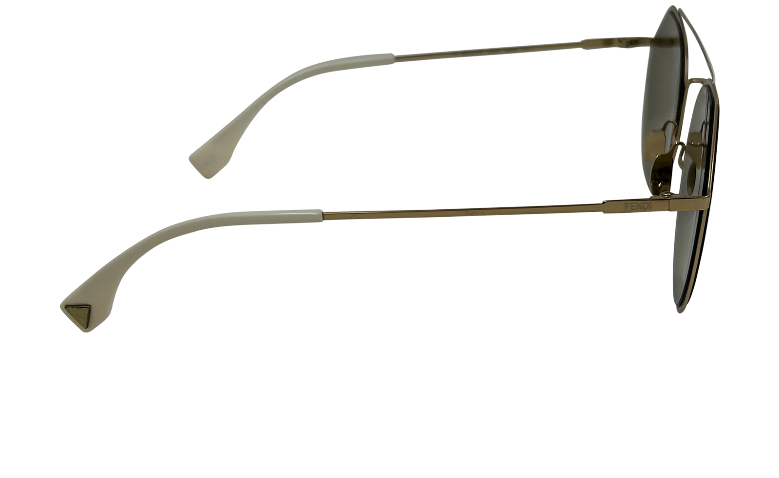 Fendi Gafas de Sol, 130&euro;, Accesorios, Oro, Metal - Dorado, Vista lateral